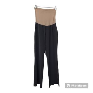 Motherhood Maternity Over Belly Dress Pants, Color is Medium Gray, Size XL,